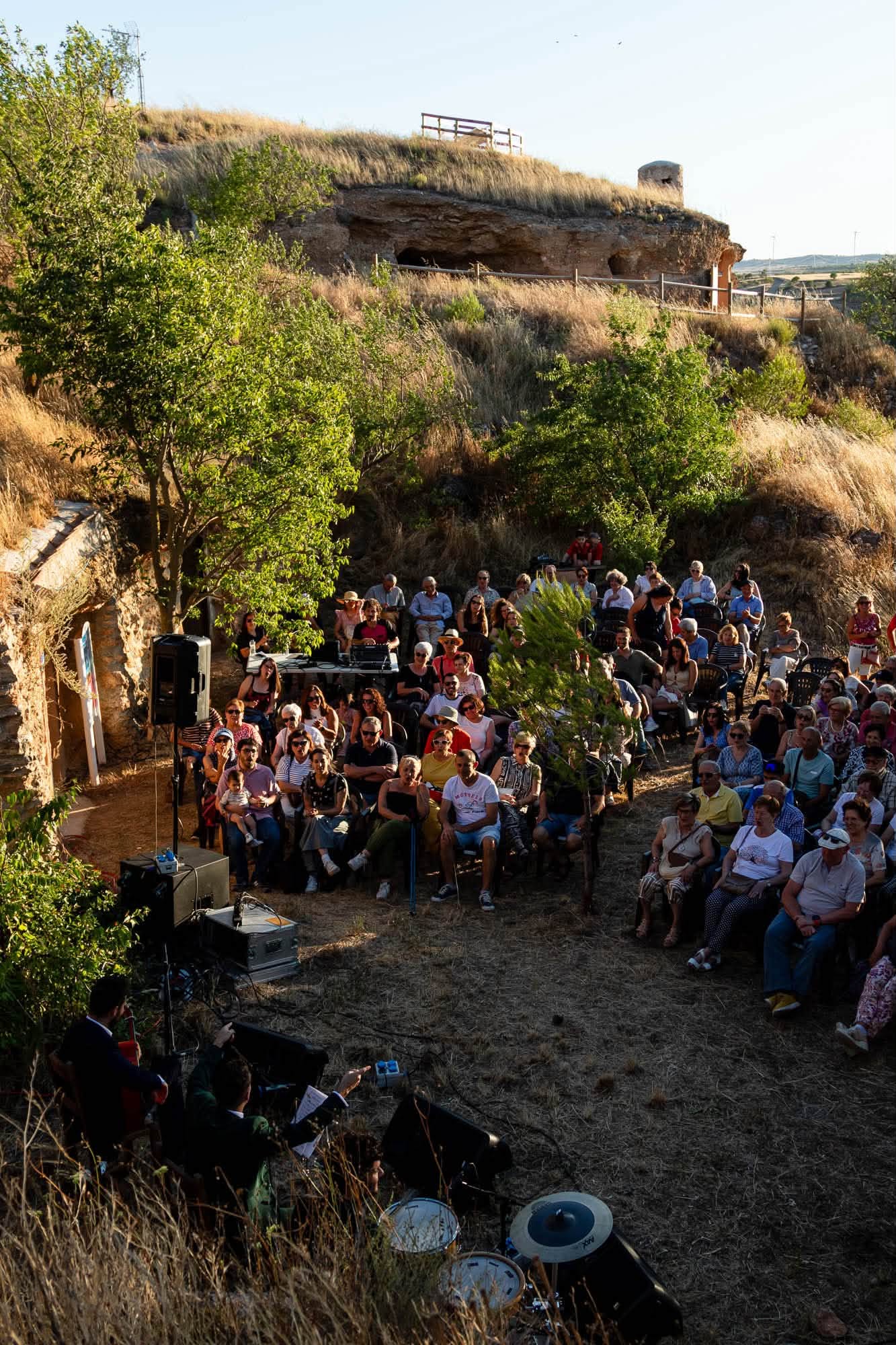 Público concierto I Jornadas Trogloditas Contemporáneas