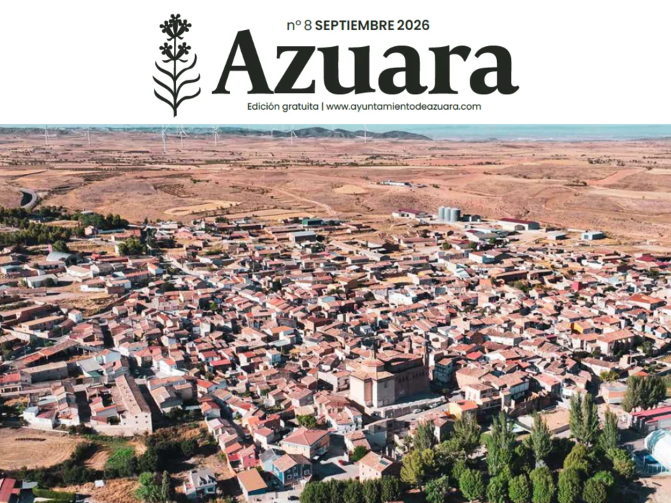 Portada revista Azuara septiembre 2026